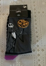 Disney Nightmare Before Christmas Ladies Crew Socks Size 4 to 10 NWT Brand New