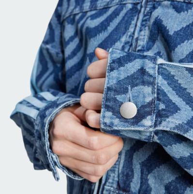  × FARM Rio　DENIM デニム トラックトップ adidas Original adidas x FARM Rio Denim Track Top for women IW0793