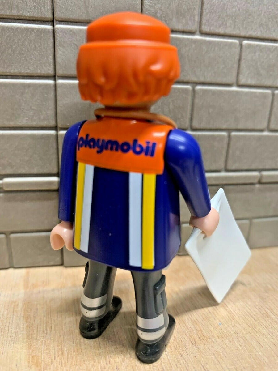 Lot De 3 Personnages Playmobil Pompiers Gendarmes Policiers - Occasion, État Correct - Thème Secours