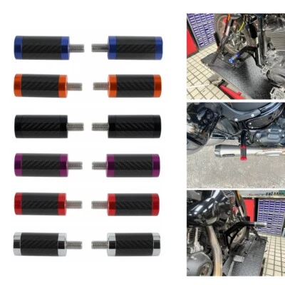 Skid Plates Sliders For Harley Pazoma 1 1/4" Highway Engine Guard Crash Bar Ends - Image 1 of 4