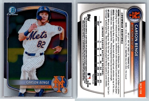 2025 Bowman Baseball CHROME PROSPECTS #BCP-1 to BCP-150 You Pick Complete a Set! - Picture 107 of 149