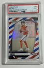2024 Panini Prizm 309 Bo Nix Red/White/Blue Prizm PSA 9