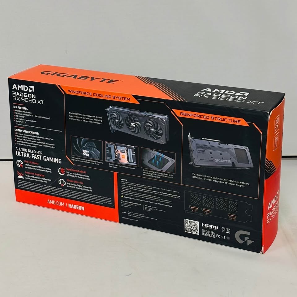 新品未開封 GIGABYTE Radeon RX9060XT 16GB Amazon.com: GIGABYTE Radeon RX 9060 XT Gaming OC 16G Graphics Card