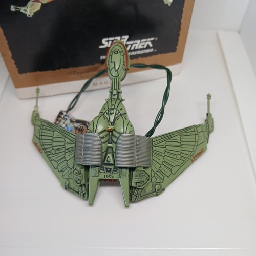 A Christmas tree with no Klingon ornaments is without honor