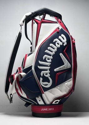 Callaway USA 2013 US Open Staff Bag Blue 6-Way Divide Single Strap