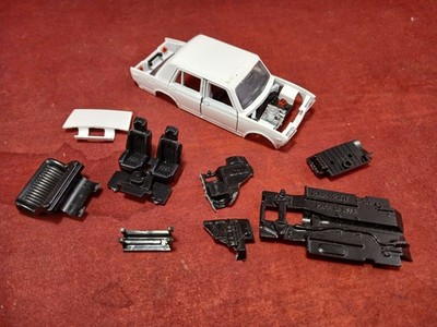 Soviet 1:43 VAZ 2107 Lada Riva Parts Car White Made In USSR No Box CCCP