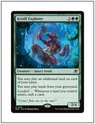 Icetill Explorer, Edge of Eternities, Magic MTG NM