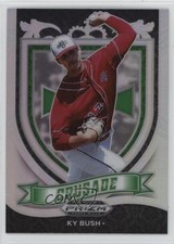 2021 Panini Prizm Draft Picks Crusade Silver Prizm Ky Bush #C-KB 7cz