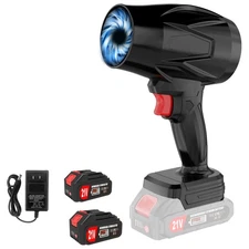 Cordless Leaf Blower Portable Dust Cleaner Handheld 500000RPM Compressed Air ...