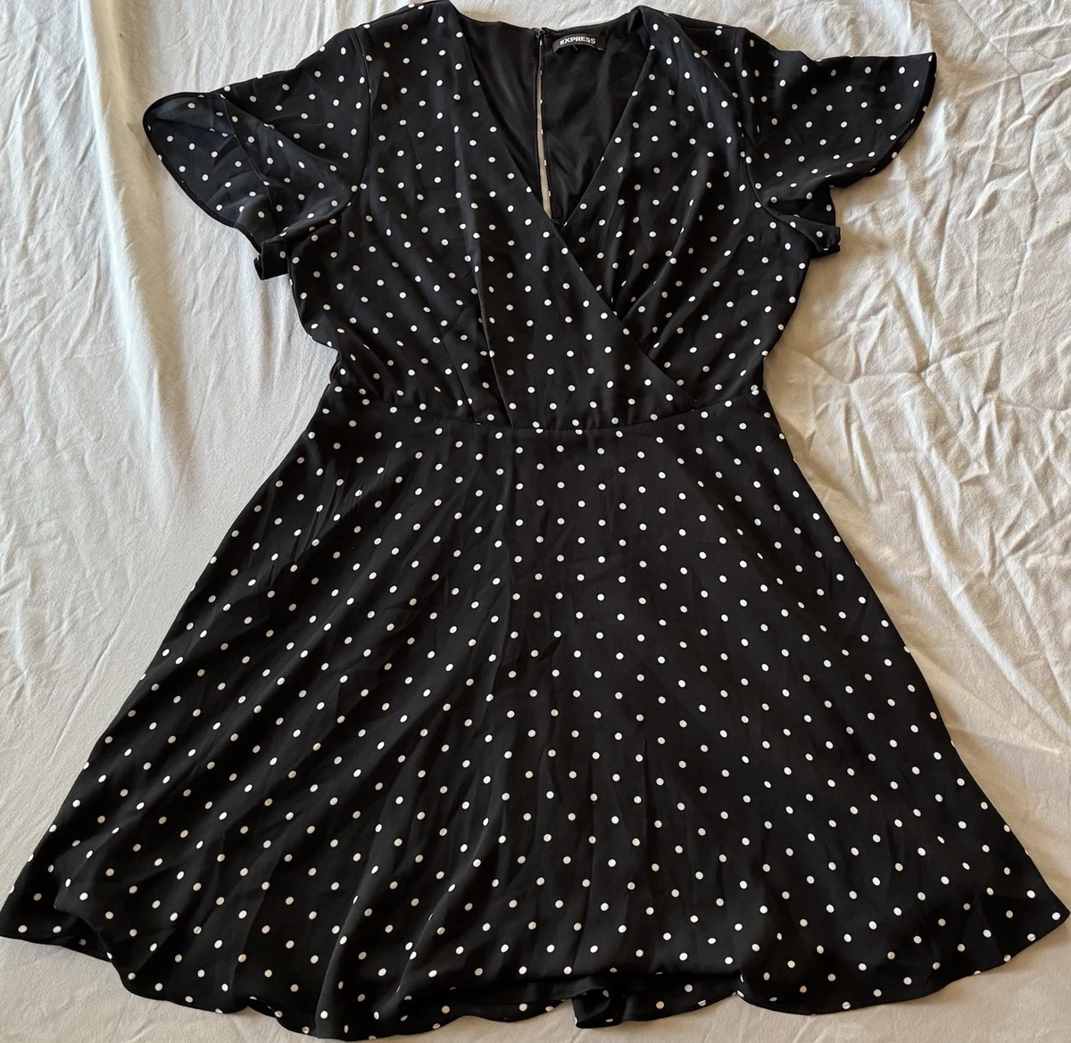 Polka Dot White Dresses for Women for sale | eBay