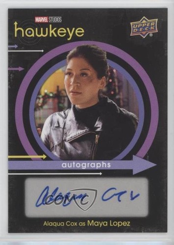 2023 Upper Deck Marvel Studios Hawkeye Auto Alaqua Cox as Maya Lopez #A-AL