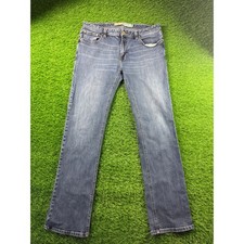 Rock Roll Denim Mens Revolver Straight Jeans Dark Blue 38x36 Slim Straight Fit