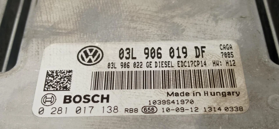 03L906019DF Centralina Motore per SEAT EXEO ST (3R5) Reference 2011 119334 - Immagine 4 di 4