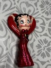 KFS/AS Betty Boop Hanging Marilyn Monroe Ornament Set of 2 Heart Red Glitter 4in — photo 5
