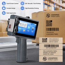 Handheld Inkjet Printer Prints Production Code and Date Code and Expiry Date