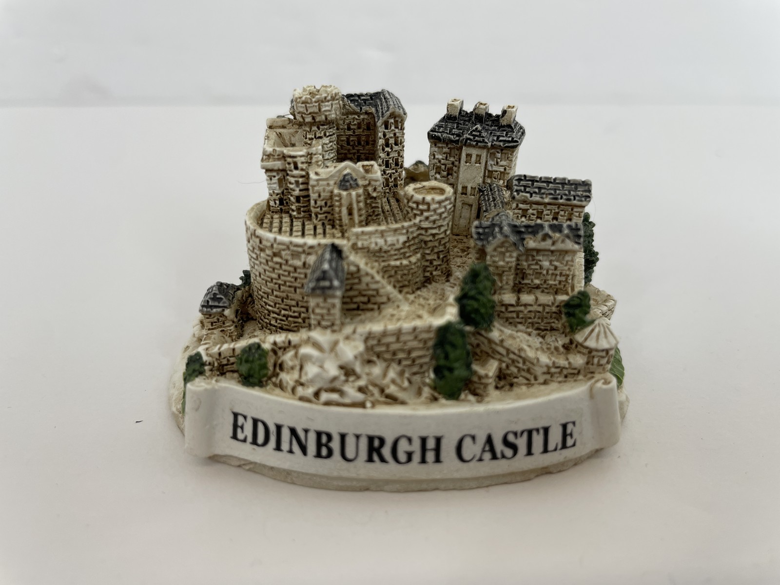 Edinburgh Castle Miniature Model Souvenir Figurine Scotland UK Travel