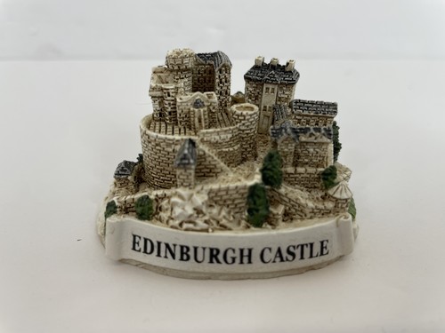 Edinburgh Castle Miniature Model Souvenir Figurine Scotland UK Travel