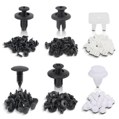 150pc Set Plastic Rivets Fender Bumper Push Pin Clips for Dodge