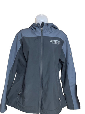 Port Authority Women's XXL Women's Outback Zip Up Hooded Rain Jacket 
