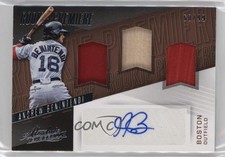 2017 Panini Chronicles 68/99 Andrew Benintendi #RPMA-AB Auto 09j5