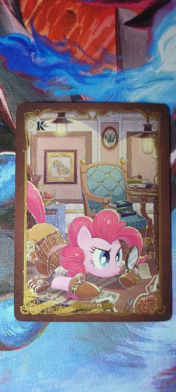 MLP my little pony trading card MLPME03-SGR-003L5 PINKIE PIE (1ST PRINT) SGR Z