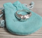 Vintage Tiffany & Co. 1990 Signature X Ring Silver 925 size 7 — photo 4