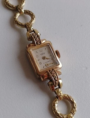 Pfeiffer Damenuhr 17 Rubis Vergoldet Vintage Armbanduhr Handaufzug Mechanisch 11 - Bild 1 von 4