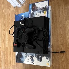 Sony PlayStation 4 (PS4) 500GB Black Console Bundle, DualShock 4, Cables, PAL