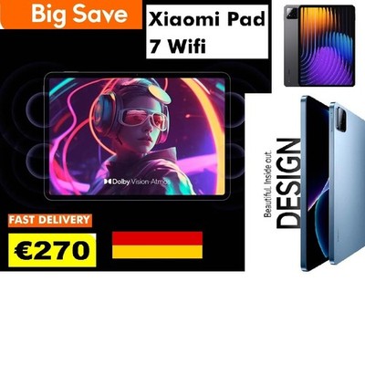 Xiaomi Pad 7 11 ''144Hz Wi-Fi 6E 8GB/128GB Tablet