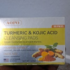 AOPO Turmeric & Kojic Acid Cleansing Pads 50c...