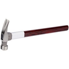 15 8inch Curved Claw Hammer with Magnetic Anti Slip Head Hardwood Grip