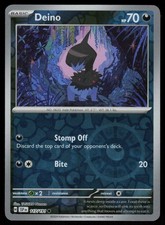 Deino Reverse Holofoil Common SV08: Surging Sparks 117/191 NM