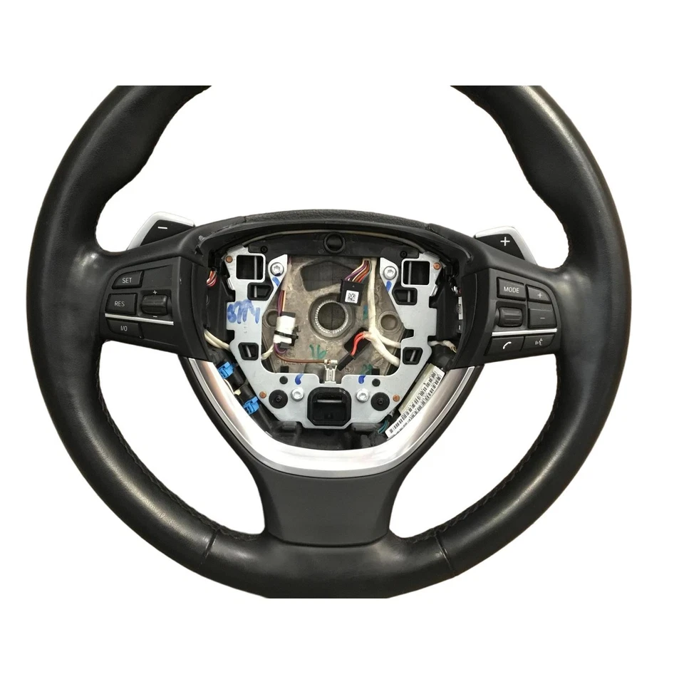 2012 BMW 650i Steering Wheel Black Urethane Factory OEM Replacement Part Foto 2 de 4