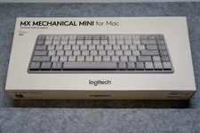Logitech Master Series MX Mechanical Mini for Mac Wireless Keyboard - Pale Gray