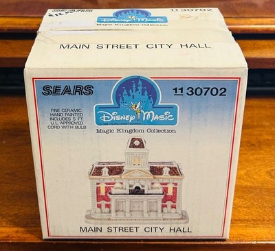 Sears 1988 Disney Magic Kingdom Collection MAIN STREET CITY HALL / 30702
