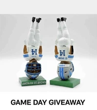 Amon-Ra St. Brown Bobblehead Headstand Detroit Lions SGA 11/2/25 NFL Football