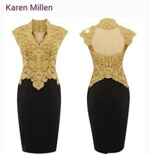 Karen Millen Dress Beautiful Sheer Back