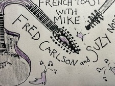 1988 FRENCH TOAST DEMO SYMPITAR CELLITAR LUTHIERS FRED CARLSON SUZY NORRIS RARE