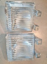 New Pair Clear Park Signal Lights 1983-1987 Chevy Gmc Truck Blazer Gm107-u000