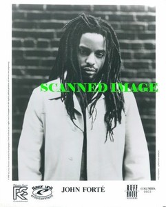 Press Photo: JOHN FORTE 8x10 B&W 1998