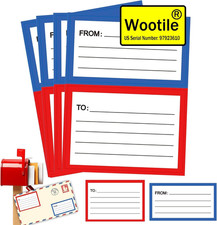 To from Return Address Mailing Labels 120 Pcs Blank Mail Shipping Label Postage 