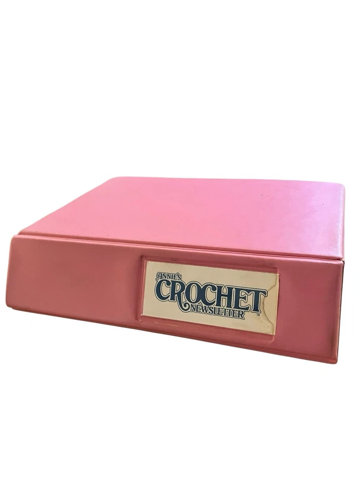 Annie's крючком информационный бюллетень, маленький, 12 выпусков официальный переплет I3-24 1985-1986 винтажный - Изображение 3 из 4
