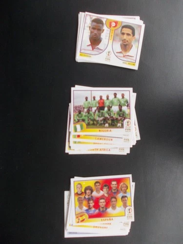 football stickers panini WORLD CUP 2002 X 43 STICKERS U.K. EDITION