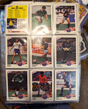 1991 Soccer Shots MSL MISL Indoor Soccer COMPLETE 100 Card Base Set Tatu Preki