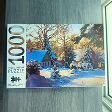 1000-Piece Jigsaw Puzzle Winter Snow Landscape