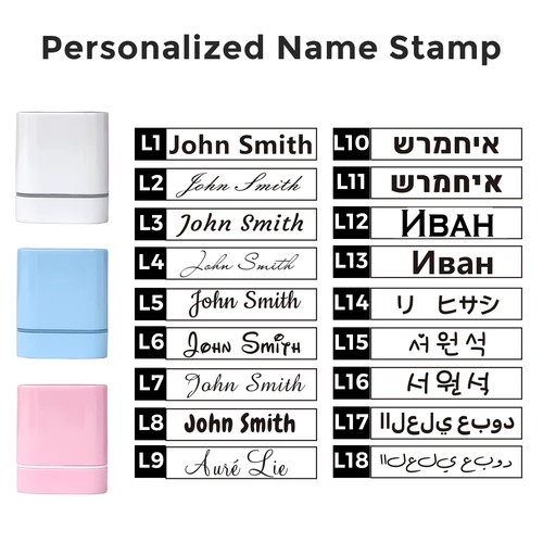 Ink Stamp Personalized Kid Name Teacher Self-Inking School Student | eBay