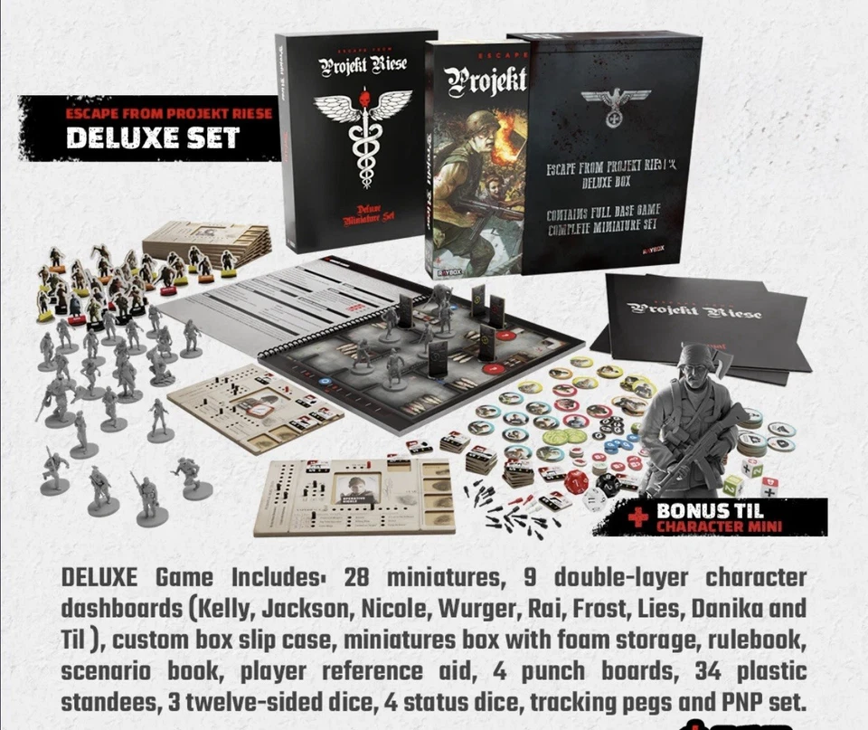 Raybox Escape from Projekt Riese (Deluxe Set) Box New SW FREE US Shipping - Image 3 of 4