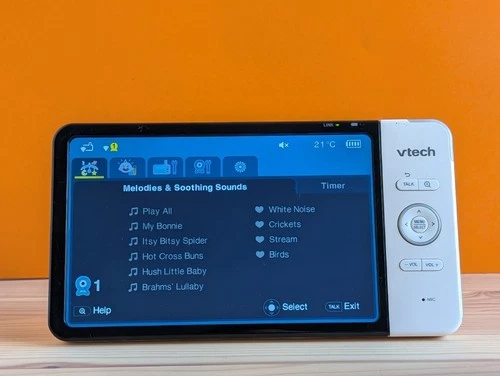 VTech RM7764HD parent unit (screen) only STAND NOT ATTACHED - no camera or cable - Picture 14 of 20