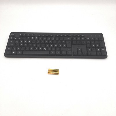 Trust Tastatur Kabellose Computerzubehör Ody II Leise Leicht und Komfortabel QWE