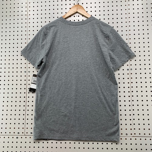 New Adidas Shirt Youth Large 14/16 Gray Spell Out Short Sleeve 19x27 - Picture 7 of 9